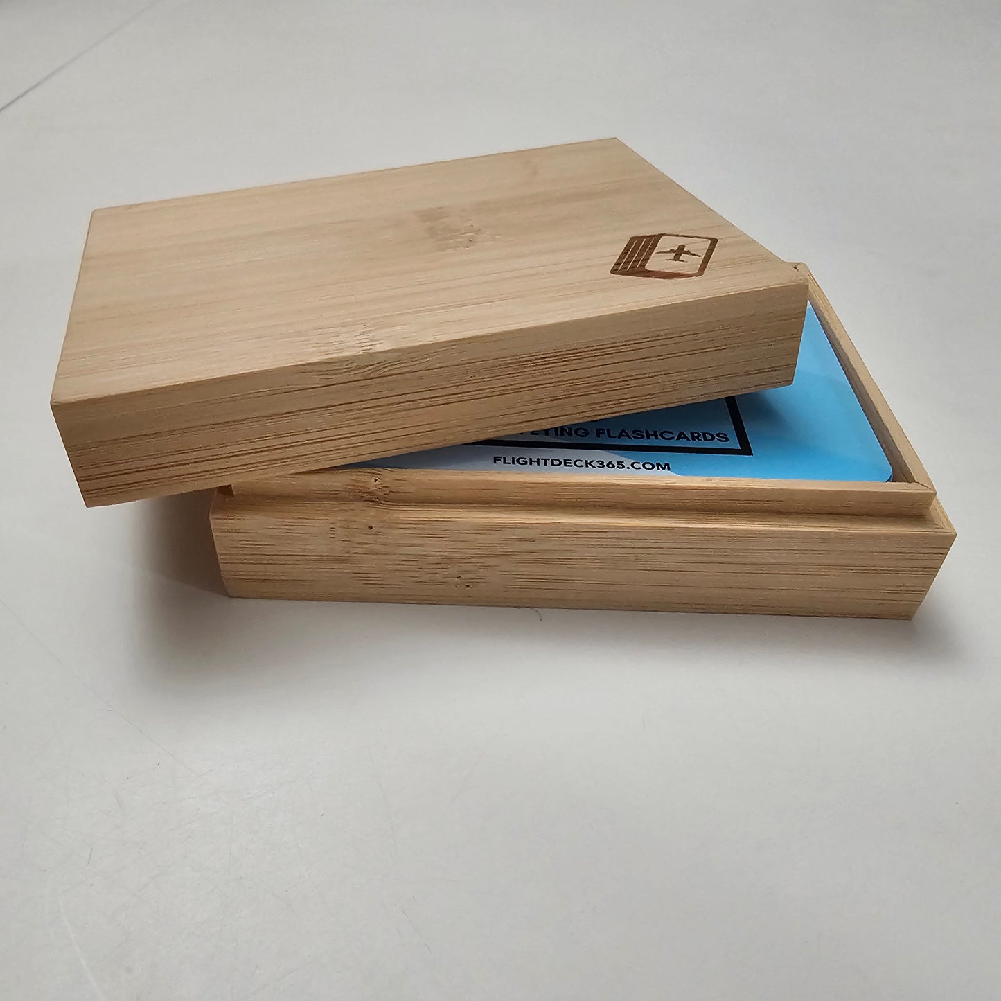 Bamboo Storage Case (flashcards not included)