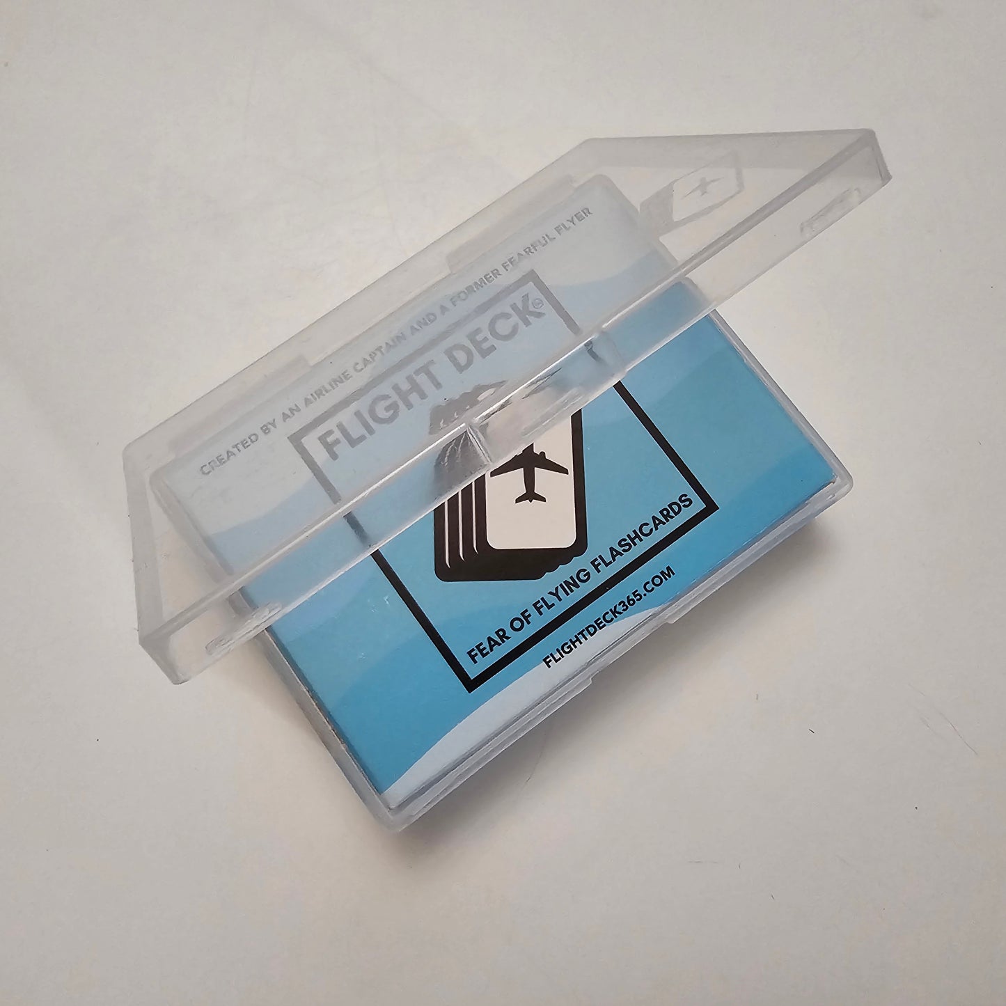 Flight Deck Clear Plastic Protective Case (flashcards not included)