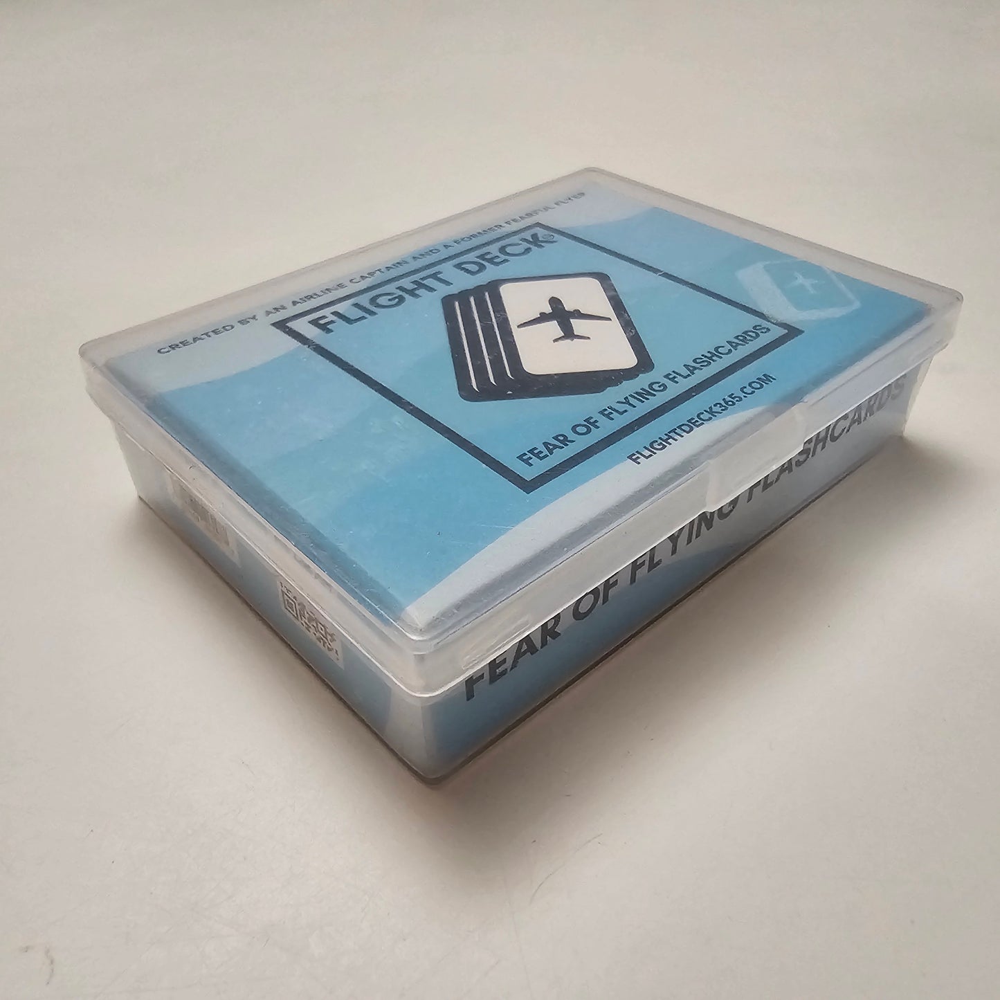 Flight Deck Clear Plastic Protective Case (flashcards not included)