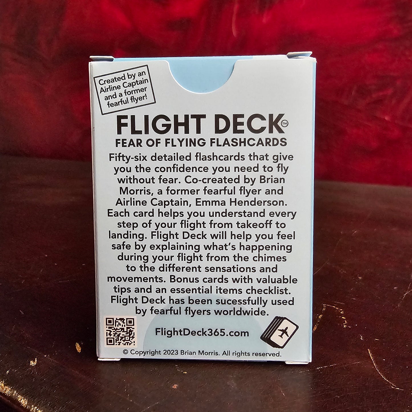 Flight Deck Fear of Flying Flashcards Boxed Set - BLUE WAVE
