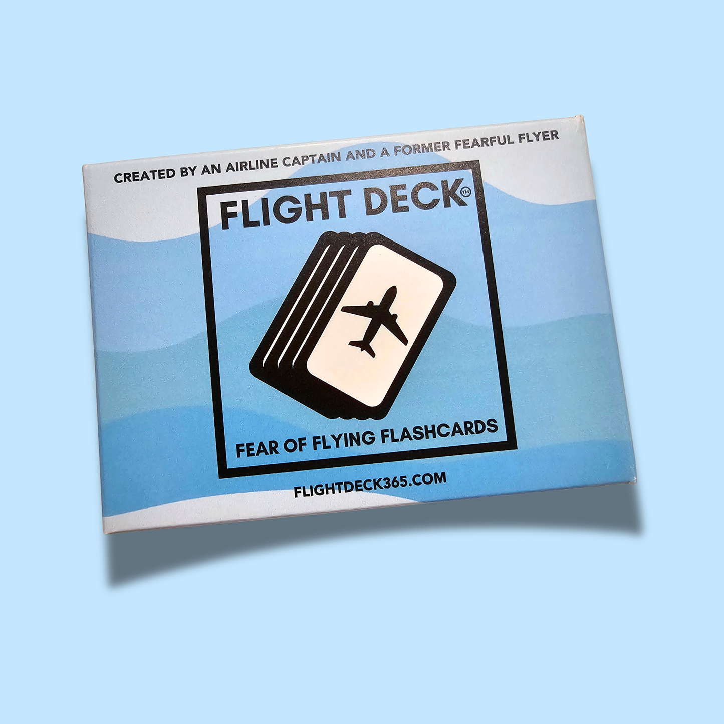 Flight Deck Fear of Flying Flashcards Boxed Set - BLUE WAVE