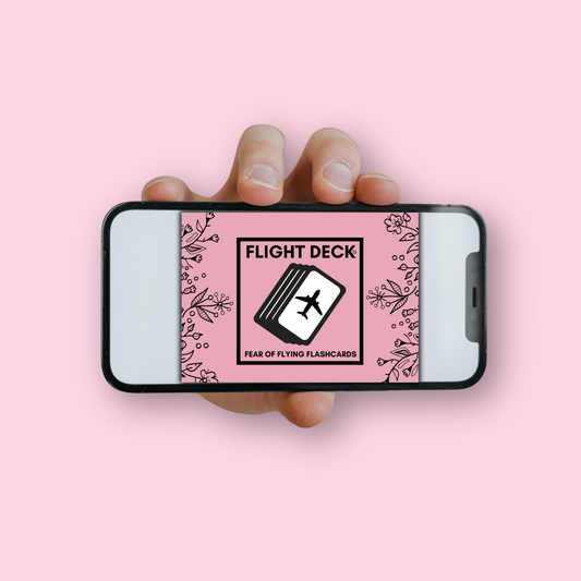 DOWNLOAD Fight Deck Fear of Flying Flashcards - TEA ROSE PINK