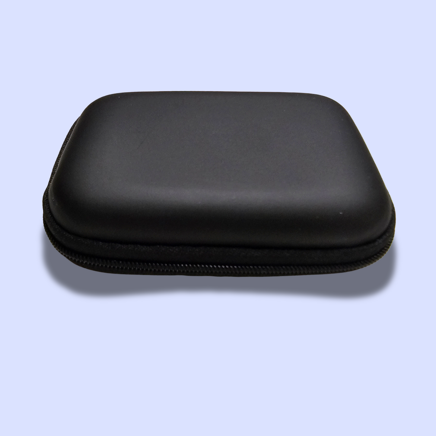Soft Protective Storage Zipper Case - JET BLACK (flashcards not included)