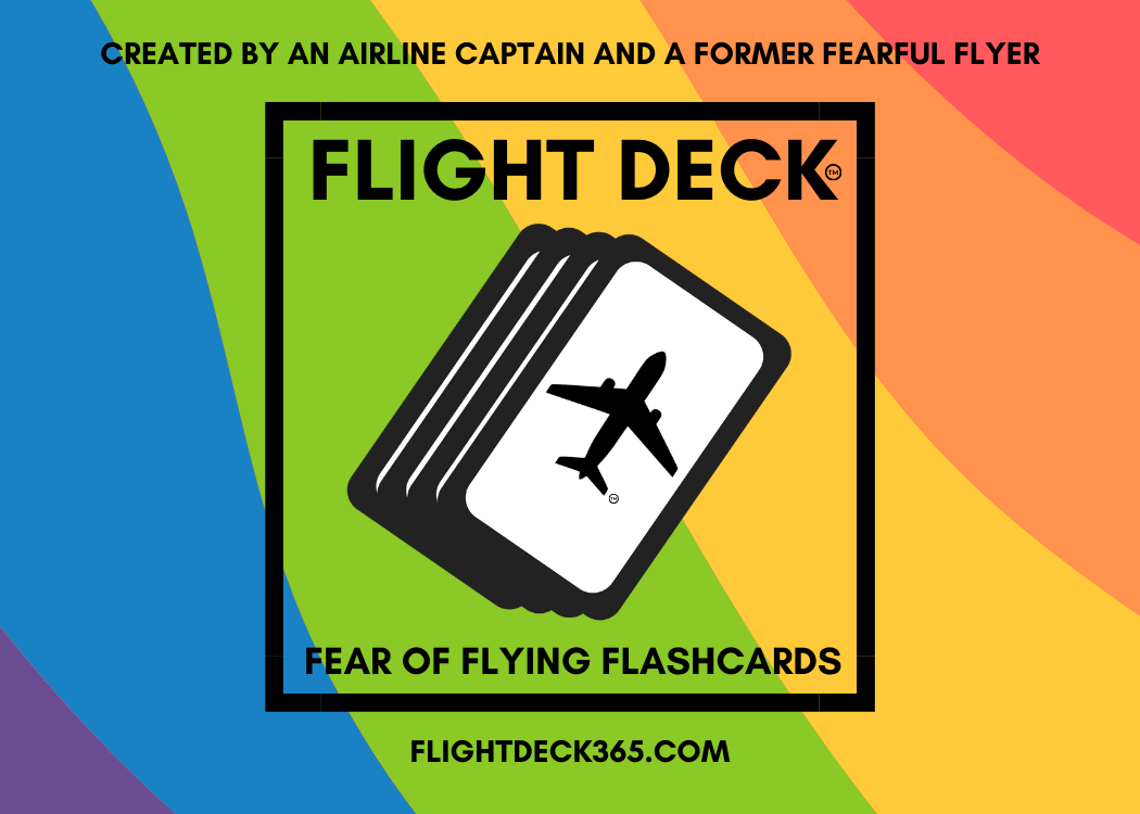 CC - DOWNLOAD RAINBOW LIMITED EDITION Flight Deck Fear of Flying Flashcards DOWNLOAD Rainbow Design