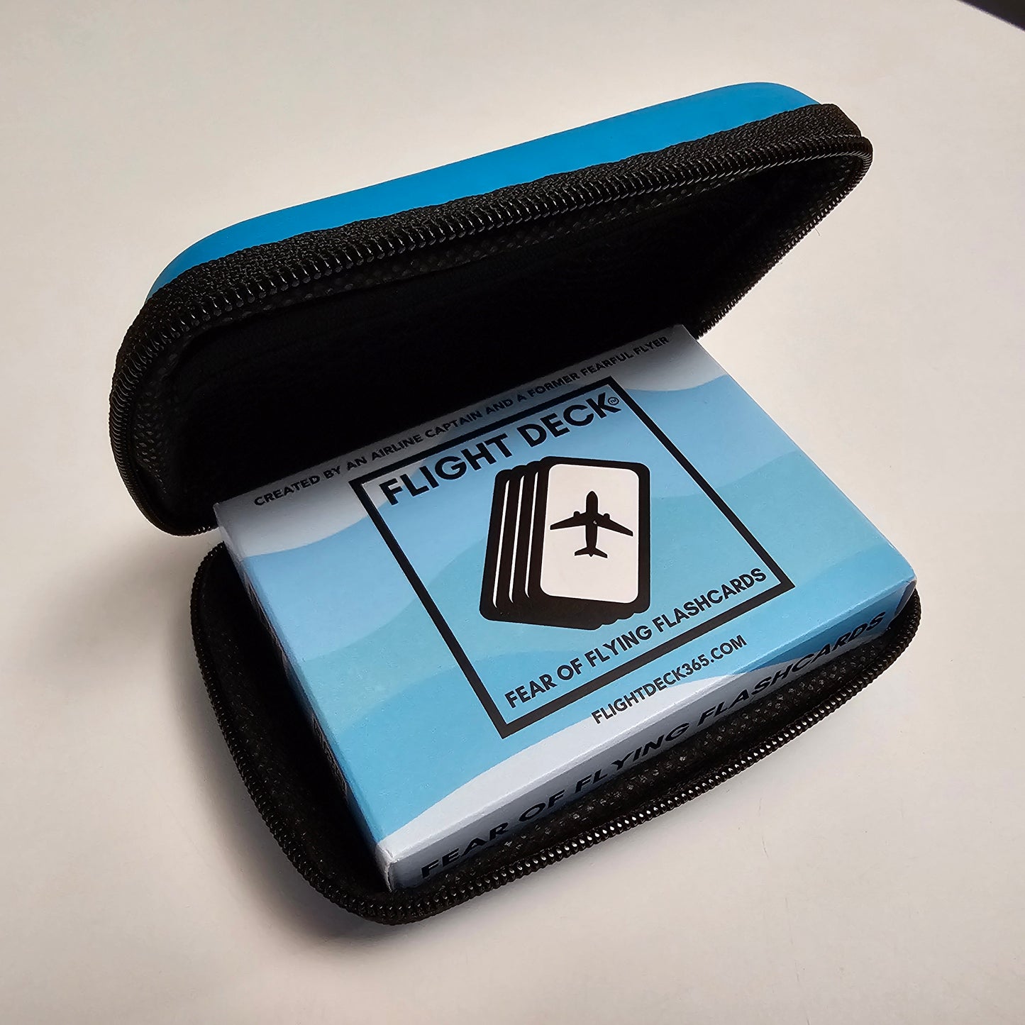 F- Soft Protective Storage Zipper Case (flashcards not included)